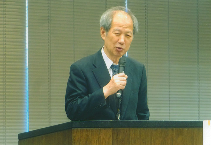 私も話しました