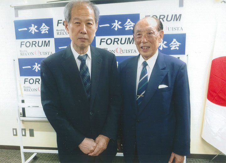 講演の後、北川さんと