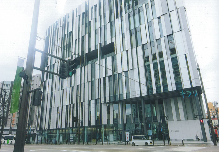 横から見たところです