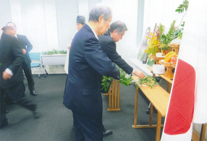 同じく11月24日(土)三島・森田両烈士顕彰祭