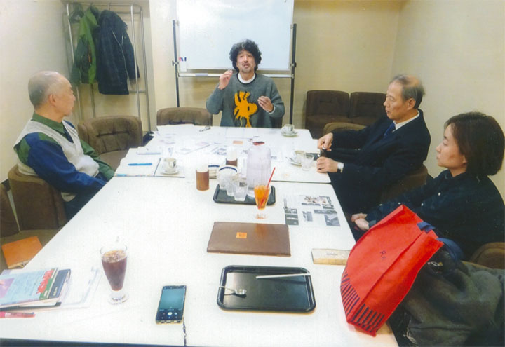 「読書対談」で。1/5