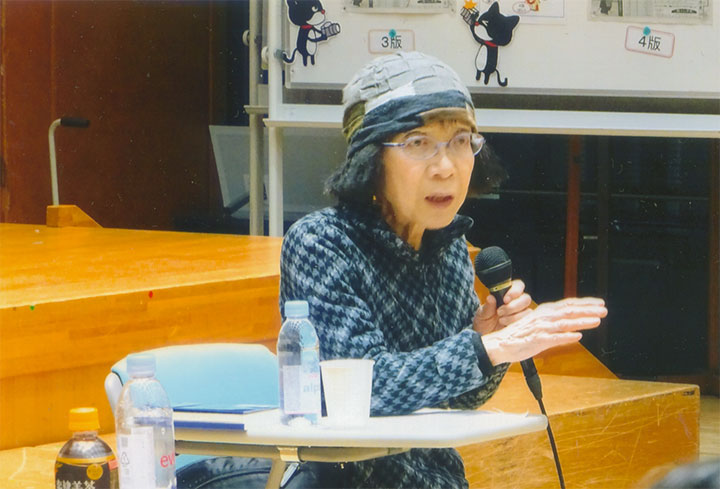 田中美津さんと