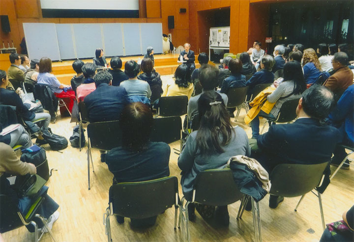 大勢の人が集まりました