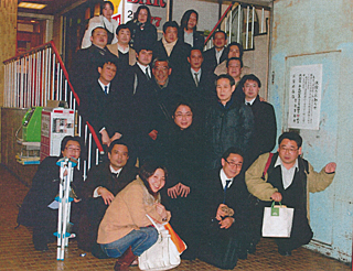 一水会フォーラムの二次会