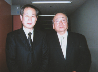 西尾幹二さんと（3/27）