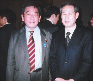 西村眞悟さんと（4/2）