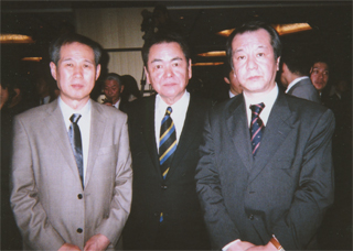 筆坂秀世さん（中央）、木村三浩氏（右）と（4/7）