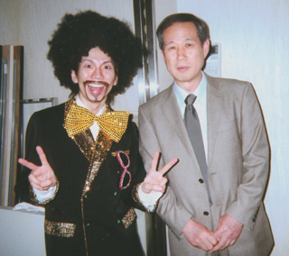 佐野崇匡氏と。『ズッコケ蟹工船』の公演で（6/6）