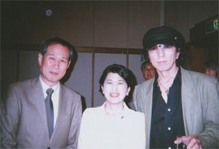 日学同（神田派）の海老原満雄氏と（6/25）