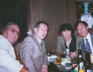 日学同（神田派）の海老原満雄氏と（6/25）