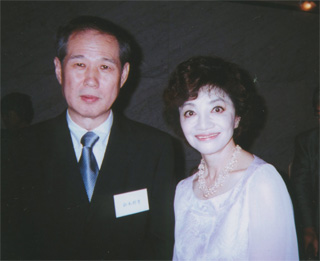 松島トモ子さんと