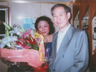 花束をもらいました（8/5）