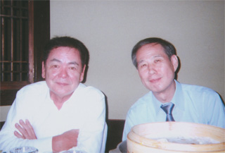 筆坂秀世さんと（8/6）