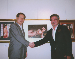 石川吾郎さん（右」と（7/10）