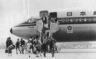「よど号」ハイジャック事件（1970年3/31）