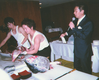 マグロの解体ショー（10/6）