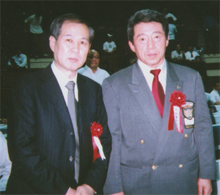 大道塾の東孝さんと（11/15）