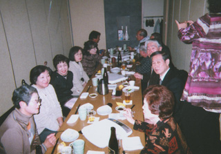 湯沢中学校の同窓会（11/15）