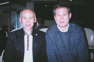 池田整治さんと（北芝道場で）