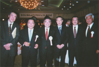 加藤紘一さんを囲んで（3/2）