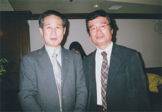 立松和平さんと（07/9/4）