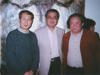 御厨貴さん（中央）、内海信彦さん（右）（4/17）