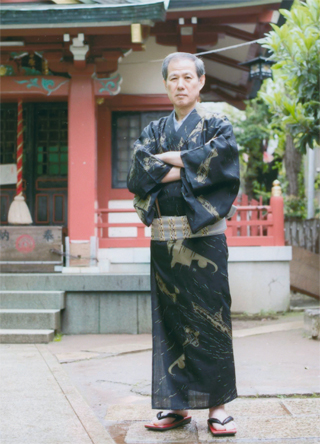 浴衣のポスター用写真です