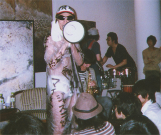 「全共闘」パフォーマンス（中島君）