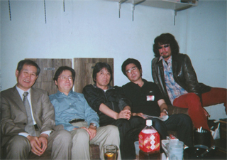 ロフトの控え室で