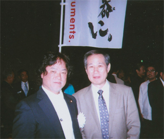 喜納昌吉さんと（6/10）