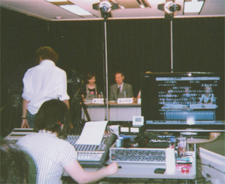 「ニコ生」の放送スタジオ（6/21）