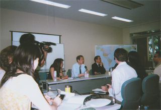 同じく外語大で