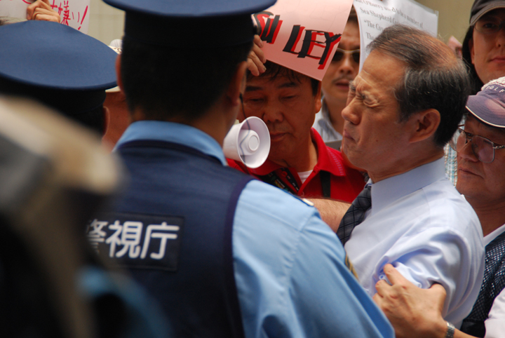 殴られた瞬間の写真です（7/3）