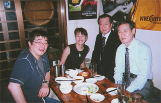 伊勢崎賢治さん、前北美弥子さん、木村三浩氏と（6/29）