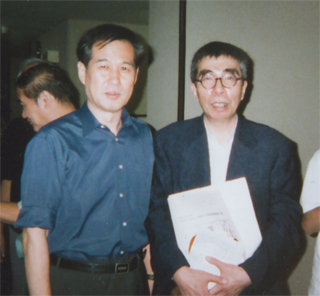 井上ひさしさんと（01/9/2）