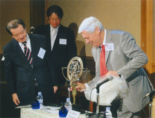 木村三浩氏とゴルニッシュさん