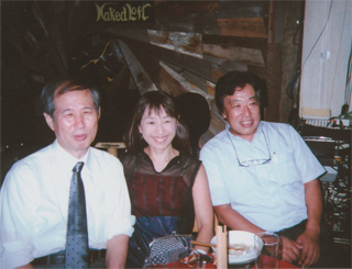 終わって、マエキタさん、田中さんと（8/15）