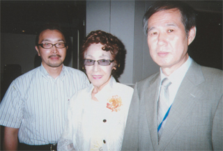 設楽氏。見沢氏のお母さんと