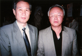 三井環さんと（8/12）