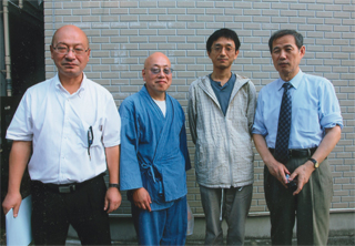 植垣さん、宇賀神さん、荒木浩さん、鈴木邦男