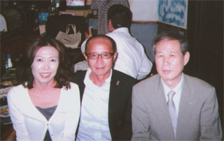 下中忠輝さんのご両親と