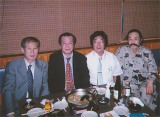 鈴木、木村三浩氏、富岡幸一郎氏、堀辺正史先生（9/15）