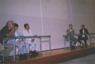 死刑廃止全国交流合宿で（築地本願寺）