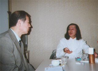 宅八郎さんと（10/25）