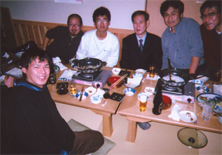 打ち上げで（11/6）