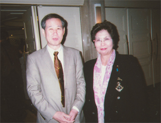 松浦芳子さんと