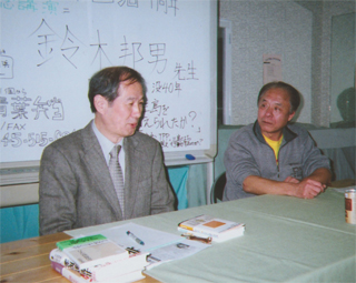 杉浦正士さん（右）と（11/27）