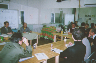 「青葉梁山泊」の勉強会で