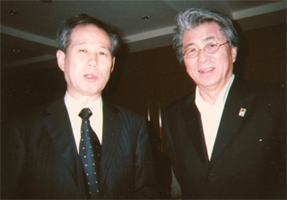 鳥越俊太郎さんと（12/19）