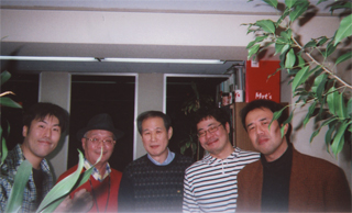 高須基仁さんの忘年会で（12/28）